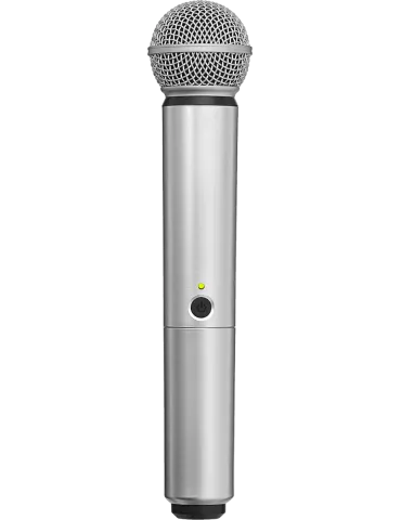  SHURE WA713-SIL Accessories for Transmitters - SM58/BETA58A Handheld Transmitter Body Silver|MusicGoodDeal 