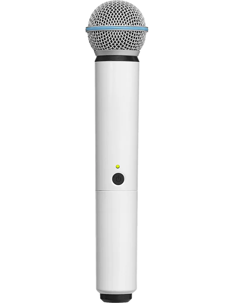  SHURE WA713-WHT Accessories for Transmitters - SM58/BETA58A Handheld Transmitter Body White|MusicGoodDeal 