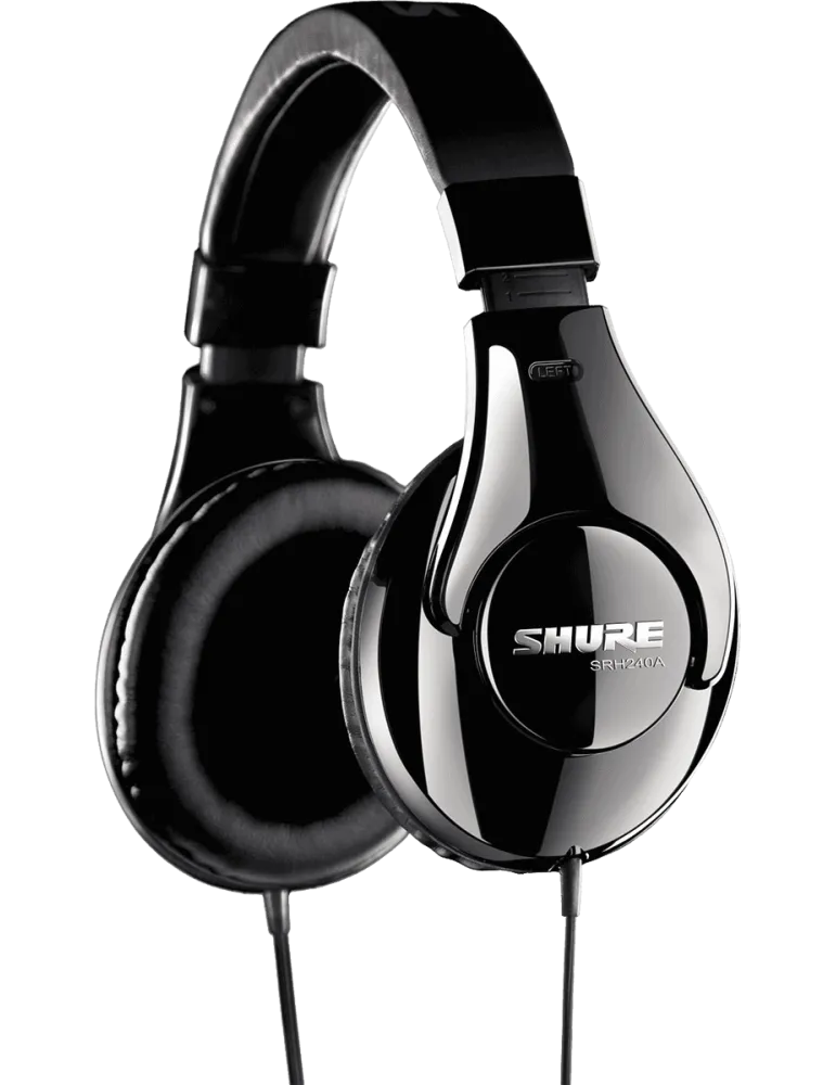  SHURE SRH240A-BK Geschlossener Nomade|MusicGoodDeal 