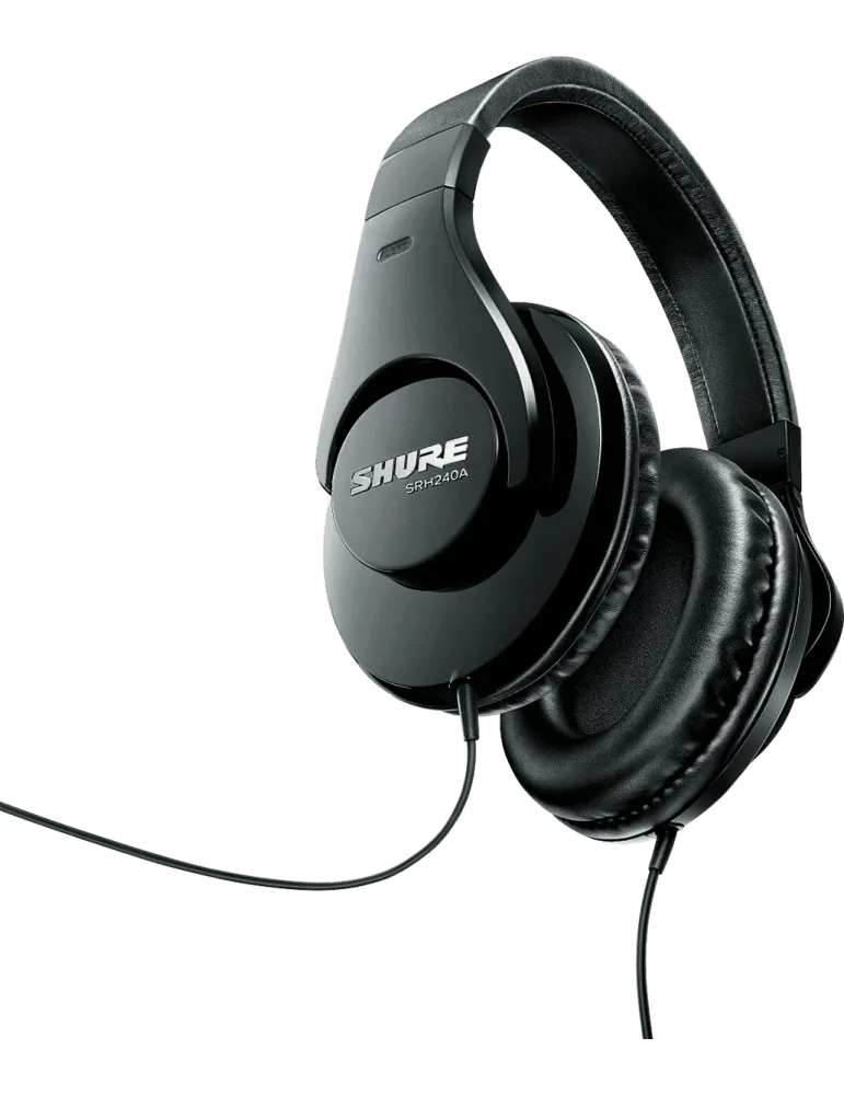  SHURE SRH240A-BK Geschlossener Nomade|MusicGoodDeal 
