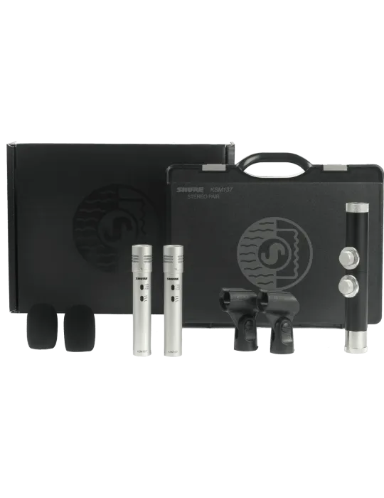  SHURE KSM137SLSTEREO 2 gepaarte KSM137SL|MusicGoodDeal 