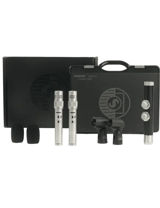  SHURE KSM141SLSTEREO 2 gepaarte KSM141SL|MusicGoodDeal 