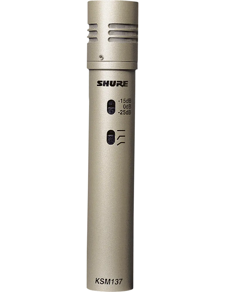 SHURE KSM137-SL Statische Instrumente Niere|MusicGoodDeal 