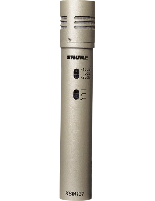  SHURE KSM137-SL Statische Instrumente Niere|MusicGoodDeal 