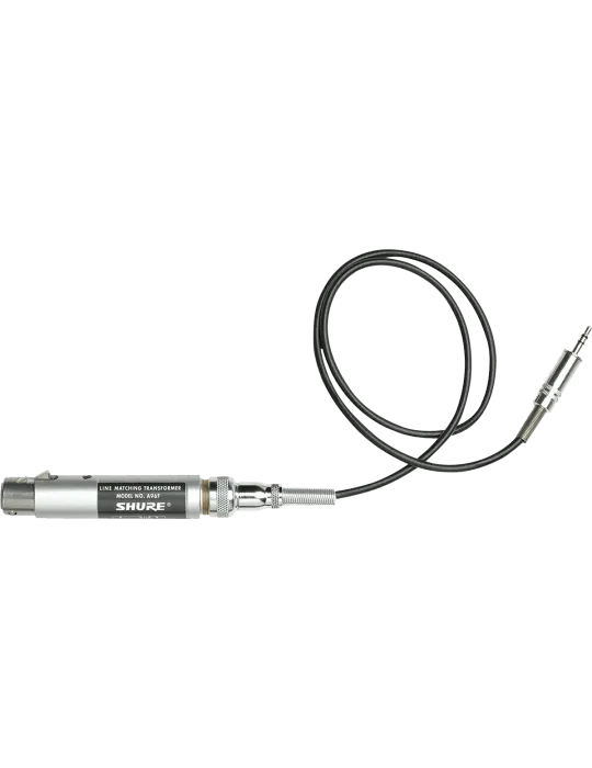  SHURE A96F Adapter - Transfo XLR F In - Mini Jack Out|MusicGoodDeal 