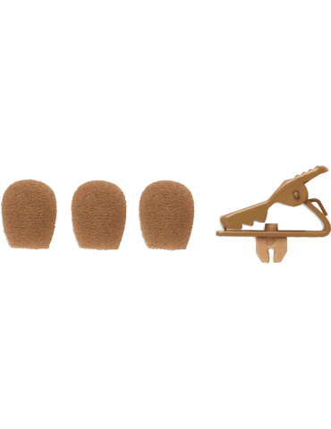  SHURE RPM153C Windschutz - Braun für MX153 + Mikrofonklemme|MusicGoodDeal 