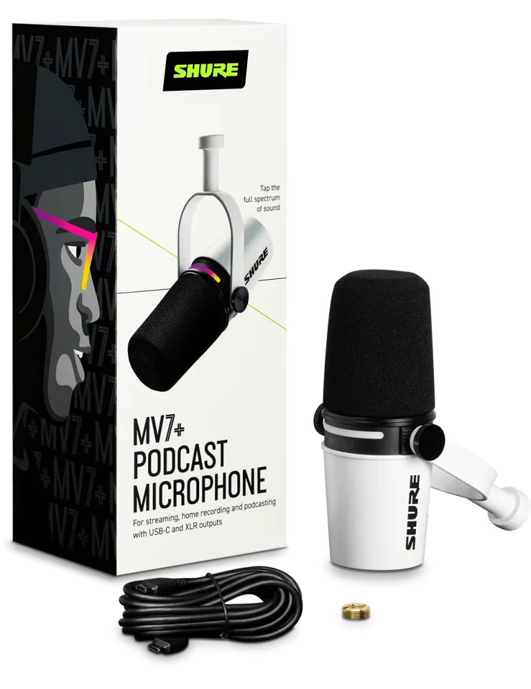 SHURE MV7 -W | MusicGoodDeal