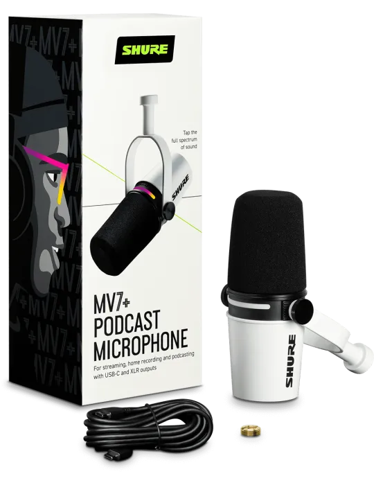 SHURE MV7 -W | MusicGoodDeal