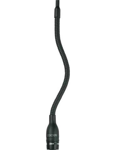  SHURE MX202B-N Micrófonos colgantes - Negro - Sin cápsula - Previo XLR|MusicGoodDeal 
