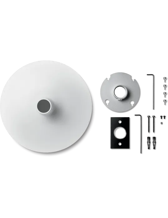 SHURE A900W-R-PM Weißes Mastbefestigungsset MXA920R|MusicGoodDeal