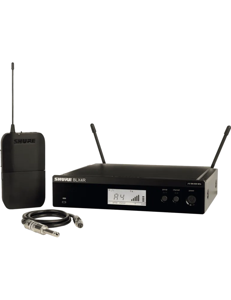 SHURE BLX14RE-M17 Rackmountable guitar kit - M17 band|MusicGoodDeal