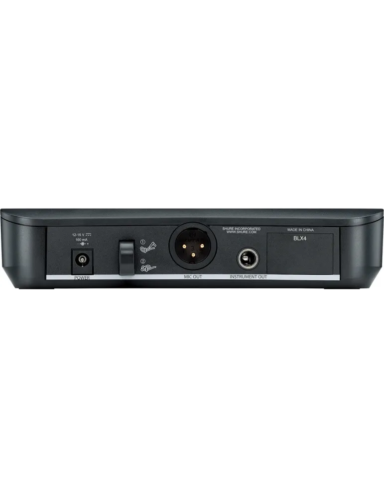SHURE BLX4E-M17 Empfänger M17-Band - 662 bis 686 MHz|MusicGoodDeal