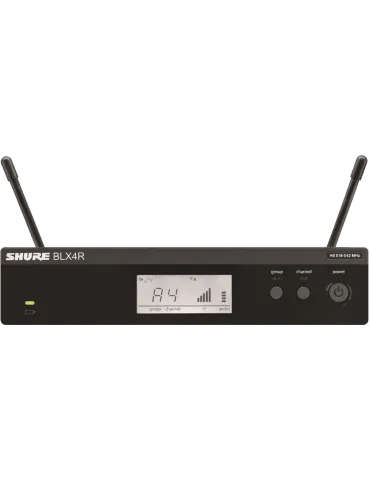  SHURE BLX4RE-M17 Empfänger - Rackable - M17-Band - 662 bis 686MHz|MusicGoodDeal 