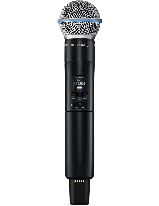  SHURE SLXD2-B58-H56 Transmisor de mano - Transmisor de mano Beta58 - 518-562 MHz|MusicGoodDeal 