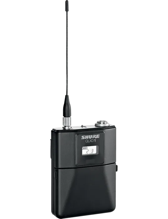 SHURE QLXD1-H51 Gürtelsender -534 bis 598 MHz|MusicGoodDeal