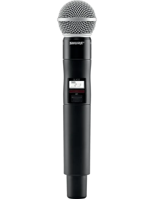  SHURE QLXD2-58-G51 Emisor de mano - SM58 - Banda G51 - 470 a 534 MHz|MusicGoodDeal 