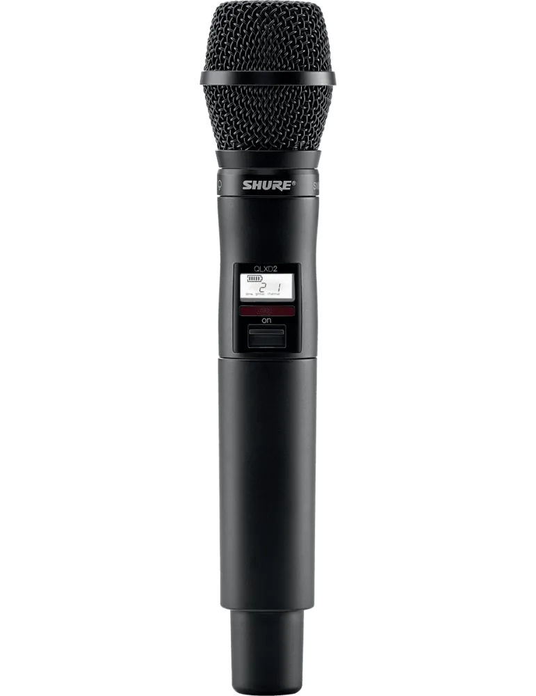  SHURE QLXD2-87-H51 Emisor de mano - SM87 - Banda H51 - 534 a 598 MHz|MusicGoodDeal 