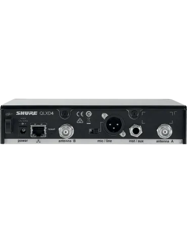 SHURE QLXD4-G51 Receiver - Empfänger  470 bis 534 MHz|MusicGoodDeal 2