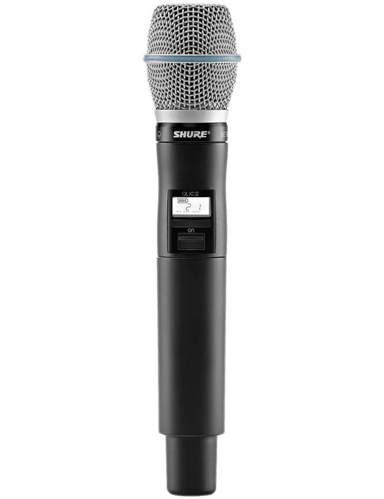  SHURE QLXD2-B87A-V51 Transmisor de mano - Transetteur main BETA87A VHF|MusicGoodDeal 