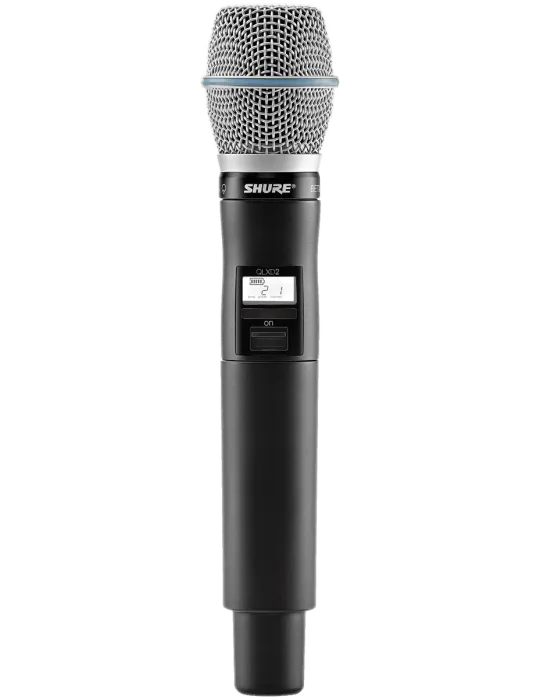  SHURE QLXD2-B87A-V51 Transmisor de mano - Transetteur main BETA87A VHF|MusicGoodDeal 