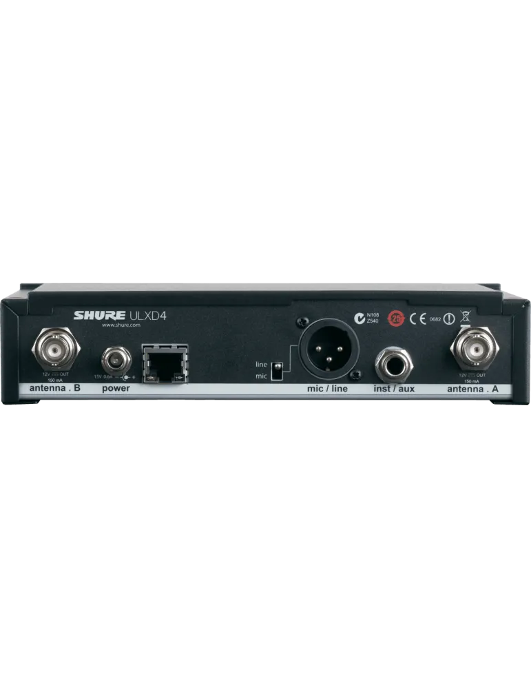  SHURE ULXD4E-G51 Empfänger - Einfach - G51-Band - 470 bis 534 MHz|MusicGoodDeal 