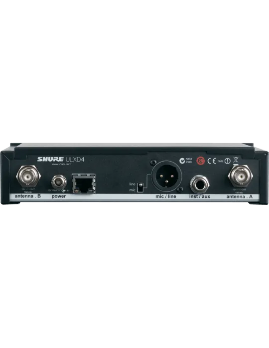  SHURE ULXD4E-K51 Empfänger - Einfach - K51-Band - 606 bis 670 MHz|MusicGoodDeal 