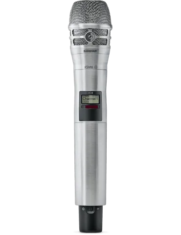  SHURE AD2-KSM8N-G56 Handsender Serie AD - Sender AD2 KSM8 Nickel - 470-636 MHz|MusicGoodDeal 