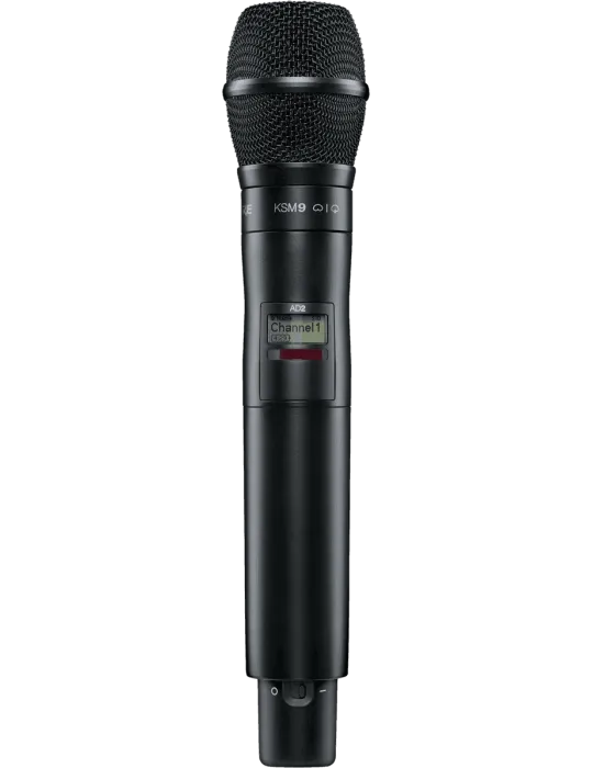  SHURE AD2-KSM9B-G56 Transmisor de mano de la serie AD - Transmisor AD2 KSM9 negro - 470-636 MHz|MusicGoodDeal 