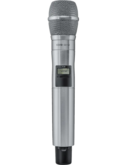  SHURE AD2-K9HSN-G56 Transmisor de mano de la serie AD - Transmisor de níquel AD2 KSM9HS - 470-636 MHz|MusicGoodDeal 