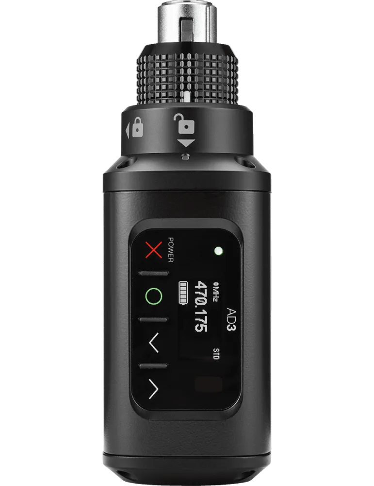  SHURE AD3-G56 Transmisor enchufable de la serie AD - Transmisor enchufable AD3 - 470-636 MHz|MusicGoodDeal 