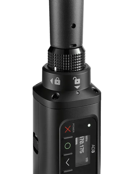  SHURE AD3-G56 Transmisor enchufable de la serie AD - Transmisor enchufable AD3 - 470-636 MHz|MusicGoodDeal 