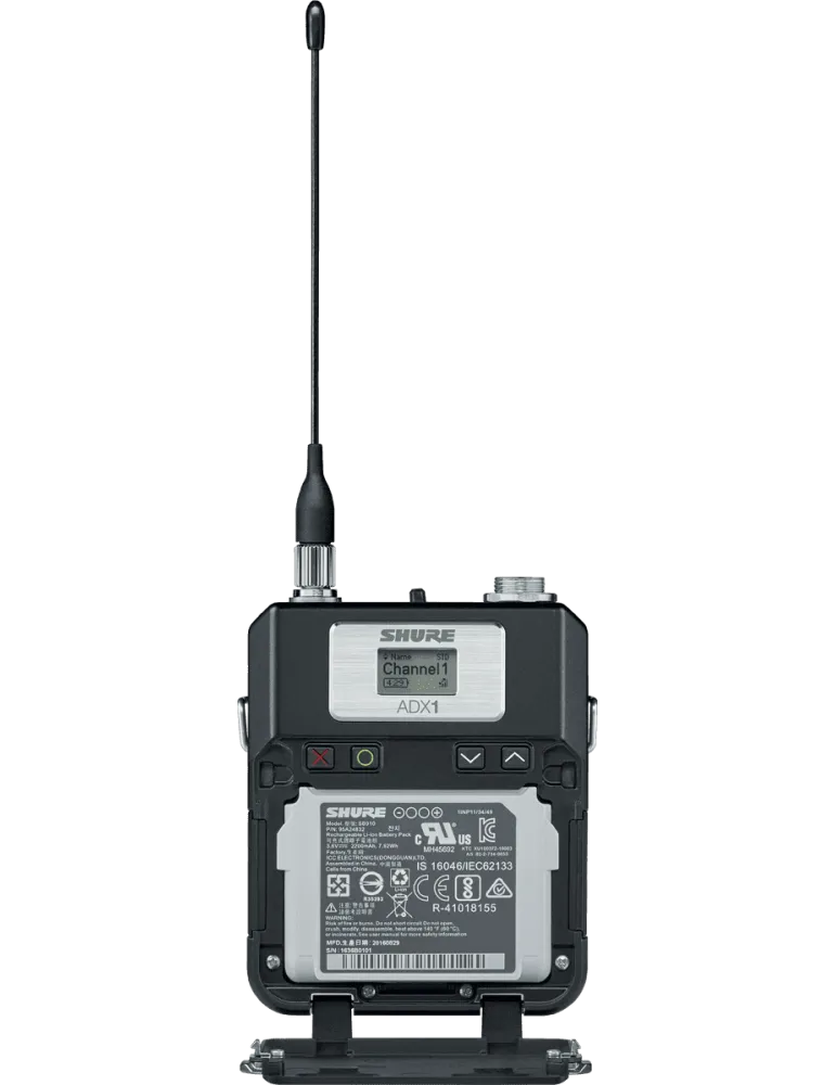 SHURE ADX1-G56 ADX Series Belt Transmitter 470-636 MHz|MusicGoodDeal