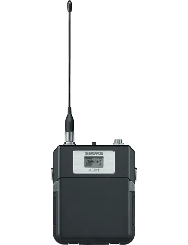 SHURE ADX1LEMO3-G56 Transmisor de correa 470-636 MHz|MusicGoodDeal