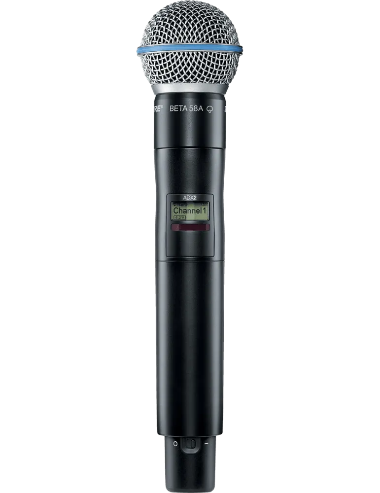  SHURE ADX2-B58-G56 Transmisor de mano de la serie ADX - BETA58 Transmisor de mano - 470-636 MHz|MusicGoodDeal 