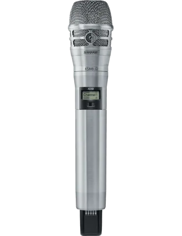  SHURE ADX2-K8N-G56 Transmisor de mano de la serie ADX - Transmisor de mano KSM8N - 470-636 MHz|MusicGoodDeal 