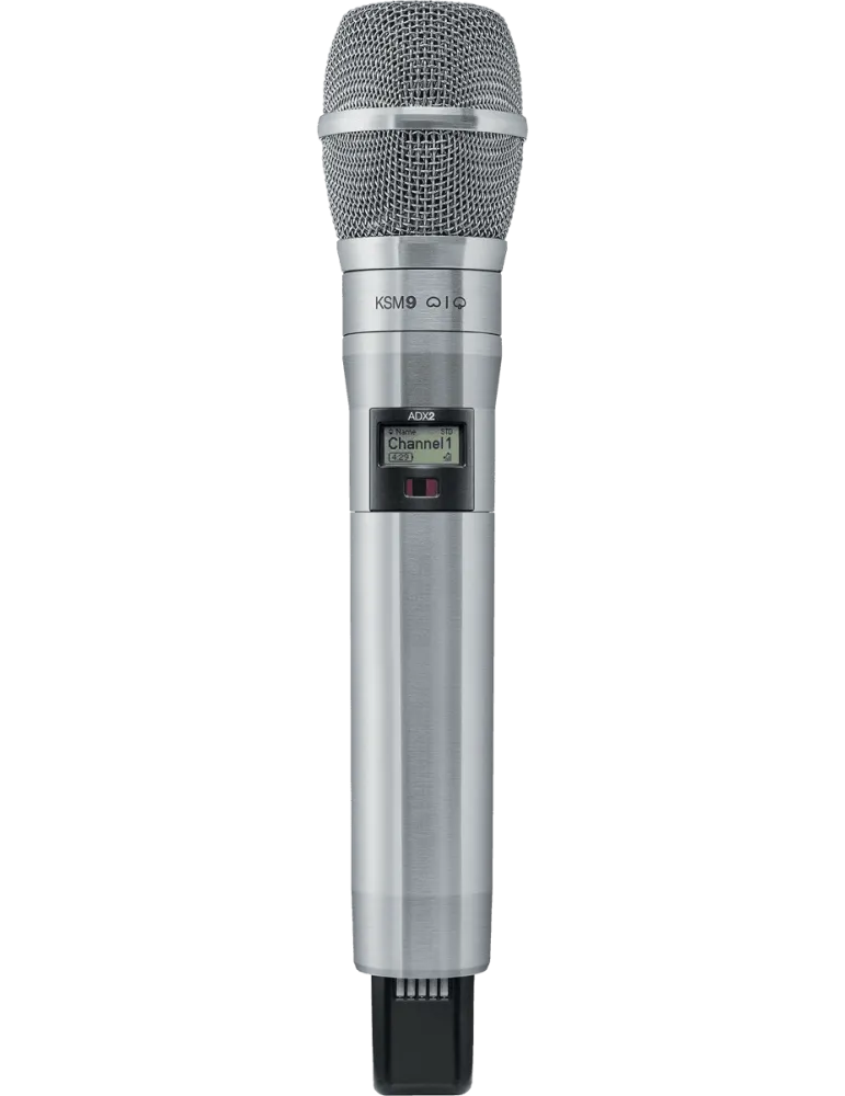  SHURE ADX2-K9N-G56 Transmisor de mano de la serie ADX - Transmisor de mano KSM9N - 470-636 MHz|MusicGoodDeal 