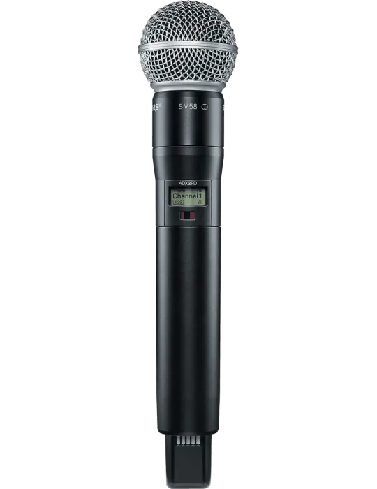  SHURE ADX2FD-SM58-G56 Transmisor de mano de la serie ADX - Transmisor de mano FD SM58 - 470-636 MHz|MusicGoodDeal 