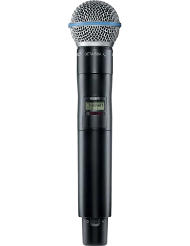  SHURE ADX2FD-B58-G56 Handsender Serie ADX - Handsender FD BETA58 - 470-636 MHz|MusicGoodDeal 
