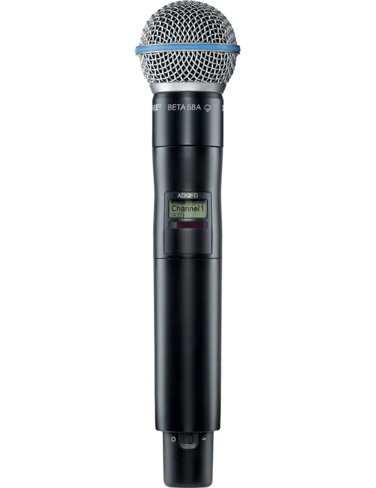  SHURE ADX2FD-B58-G56 Transmisor portátil de la serie ADX - Transmisor portátil FD BETA58 - 470-636 MHz|MusicGoodDeal 