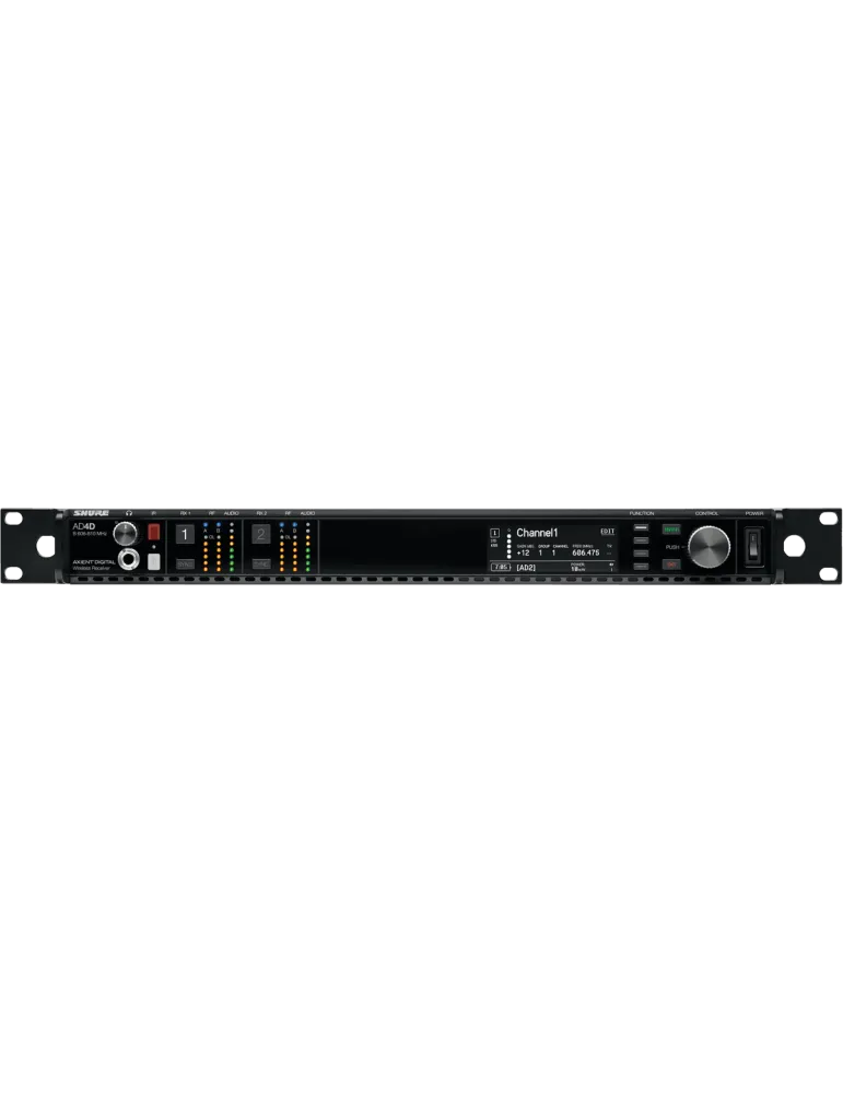  SHURE AD4DE-A Receiver - Dual-AD-Empfänger - 470-636 MHz|MusicGoodDeal 