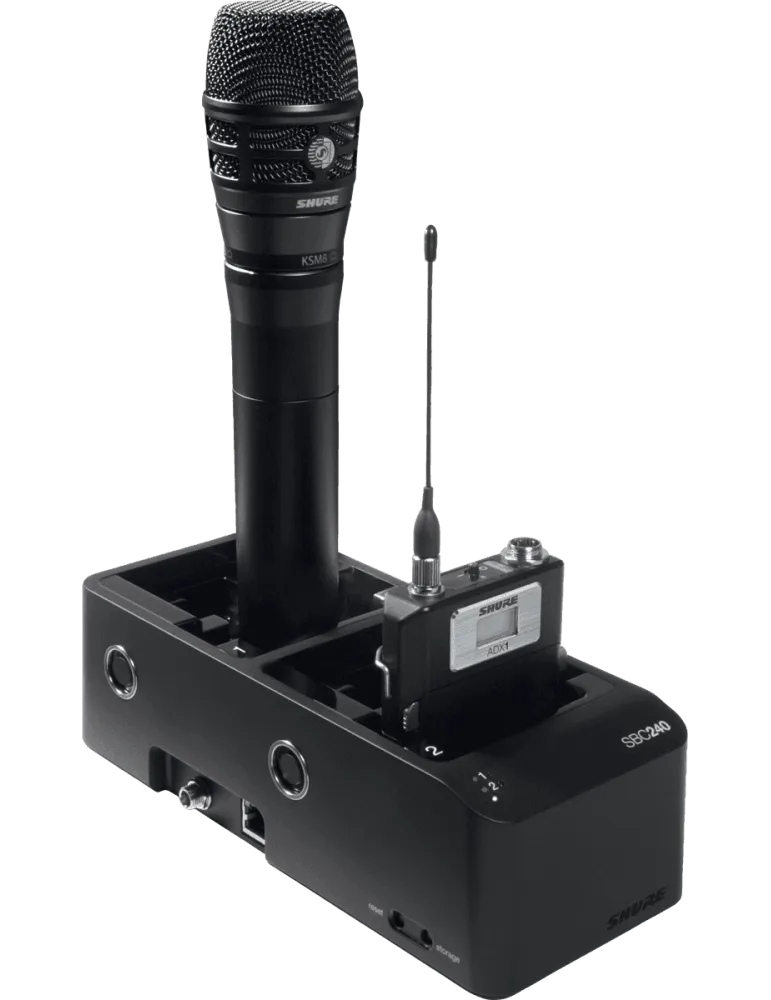  SHURE SBC240 Chargers - Charger dock ADX1 / ADX2 - without power supply|MusicGoodDeal 