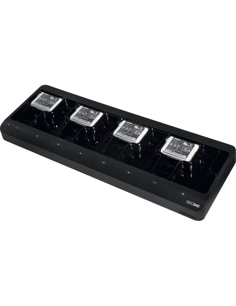  SHURE SBC840-E Chargers - 8-battery charger SB910 or SB920|MusicGoodDeal 