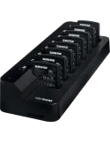  SHURE SBC840M-E Chargers - SB910M 8-battery charger|MusicGoodDeal 