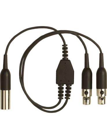  SHURE AXT652 Transmitter Accessories - Y-Cable for ULXD1-AD1-ADX1|MusicGoodDeal 