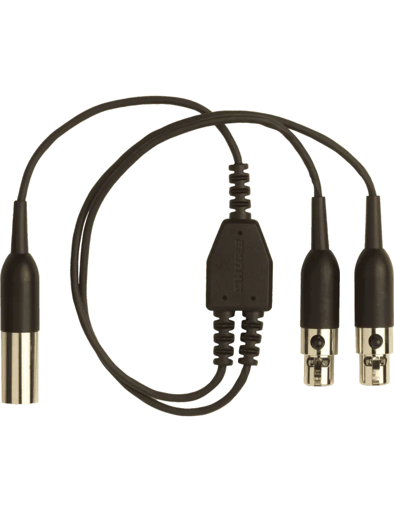  SHURE AXT652 Transmitter Accessories - Y-Cable for ULXD1-AD1-ADX1|MusicGoodDeal 