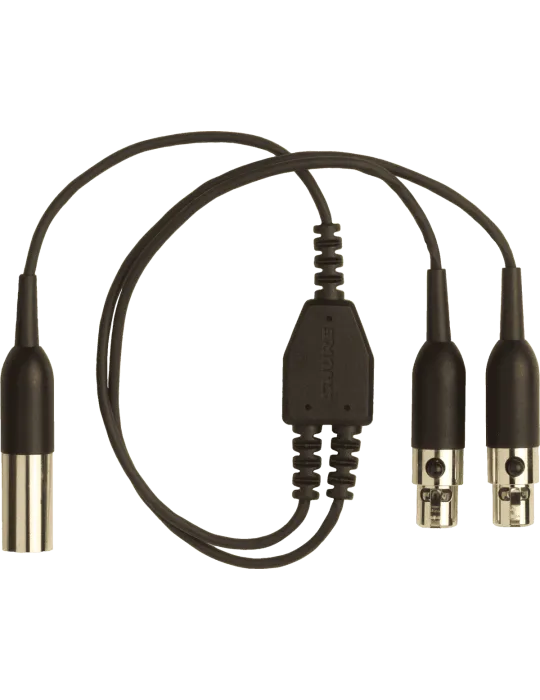  SHURE AXT652 Transmitter Accessories - Y-Cable for ULXD1-AD1-ADX1|MusicGoodDeal 