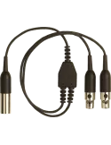  SHURE AXT652 Transmitter Accessories - Y-Cable for ULXD1-AD1-ADX1|MusicGoodDeal 
