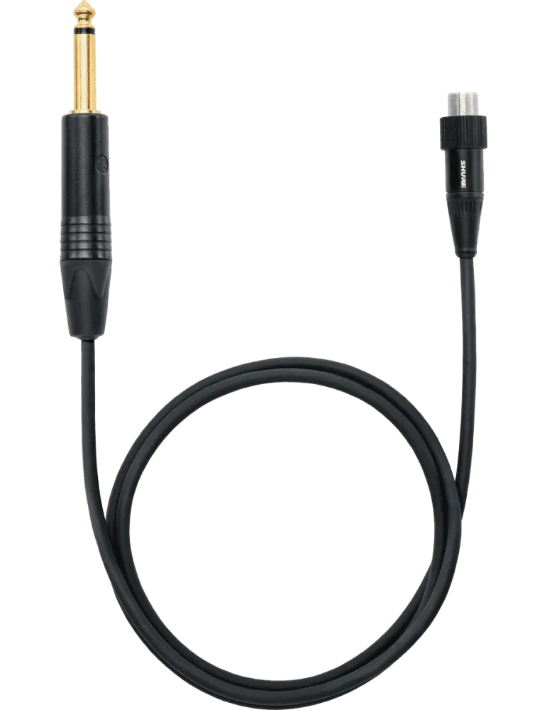  SHURE WA305 Transmitter Accessories - TQG-Jack 6.35mm Locking Cable|MusicGoodDeal 