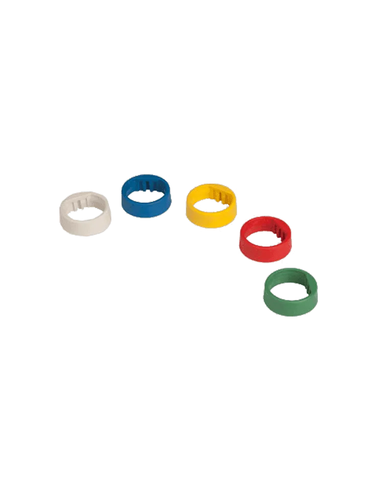  SHURE WA616M Transmitter Accessories - 5 Color Rings for QLXD2 and ULXD2|MusicGoodDeal 
