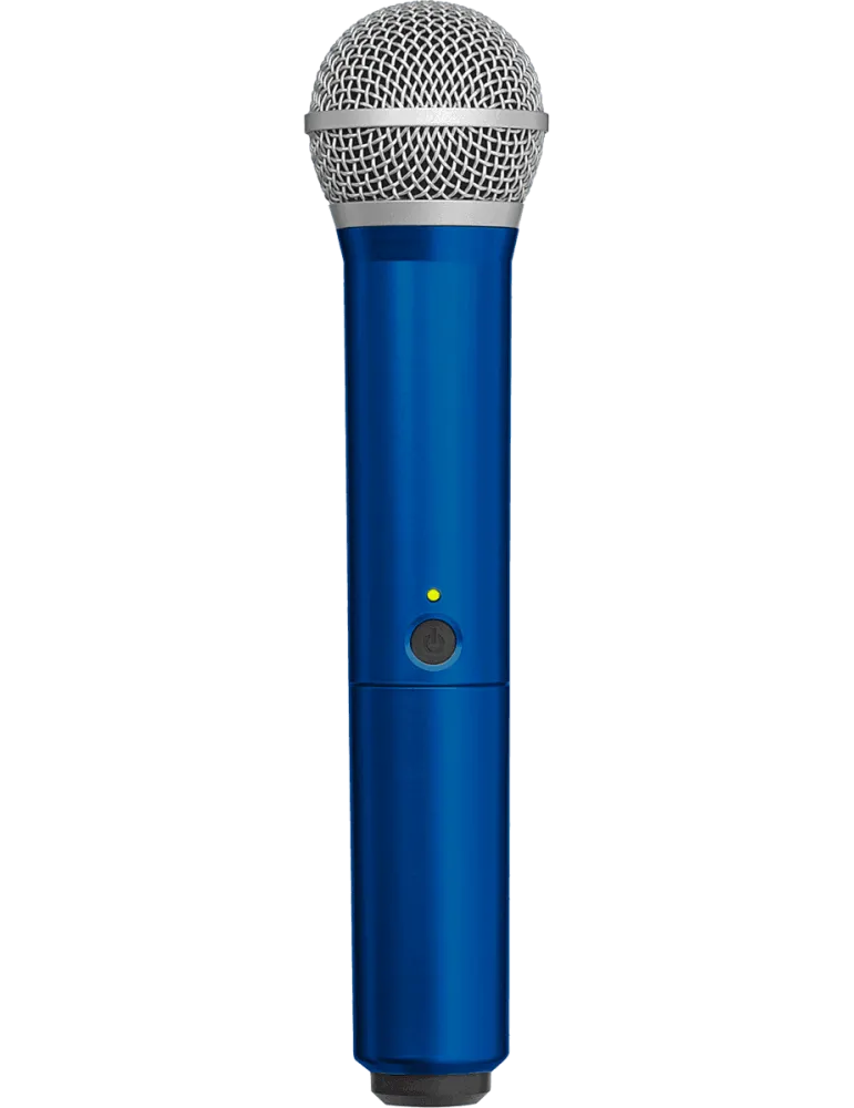  SHURE WA712-BLU Transmitter Accessories - BLX2-PG58 Transmitter Body Blue|MusicGoodDeal 